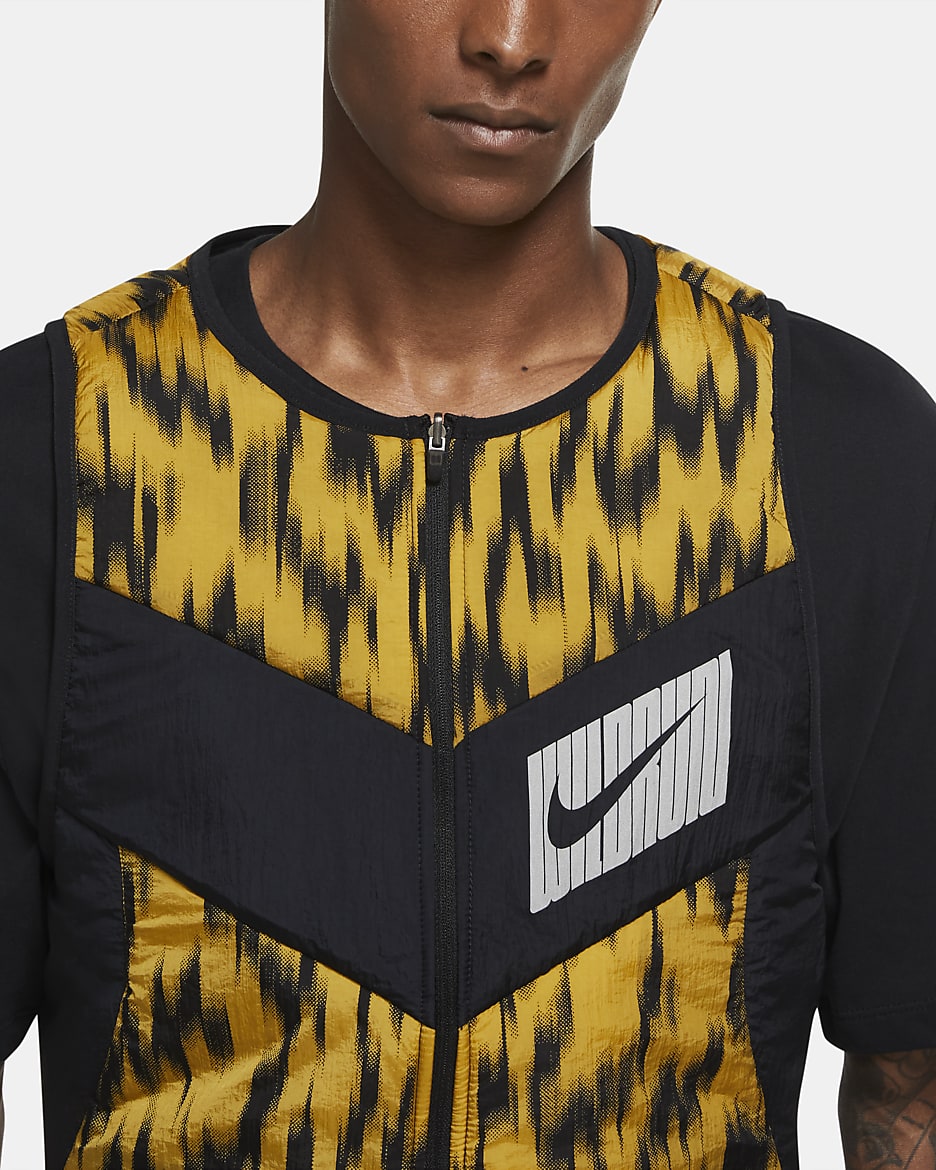 Nike AeroLayer Wild Run Men s Running Gilet